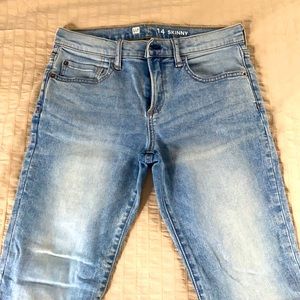 Gap, boys skinny jeans.